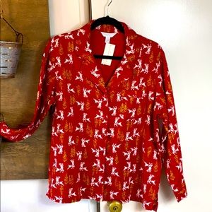 New Charter Club women’s pajama shirt size medium